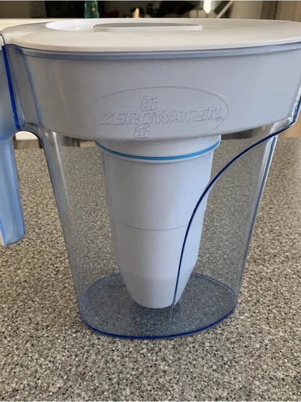 ZeroWater Water Filter Pitcher - White & Clear